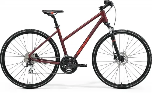 Велосипед 28 Merida CROSSWAY 20 L (2023) matt burgundy