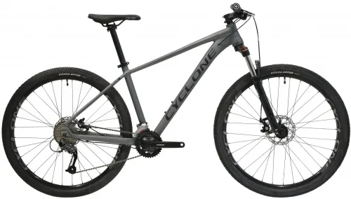 Велосипед 27,5 Cyclone AX (2023) серый
