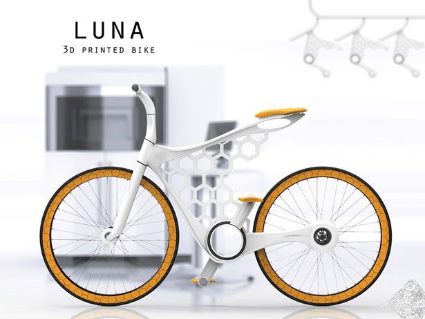 Велосипед, напечатанный на 3-D принтере