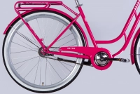 Велосипед 28" Dorozhnik RETRO Velosteel (2025) розовый 2