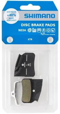 Гальмівні колодки Shimano N03A-RF з радіатором для XTR/Deore XT/SLX органіка 0