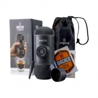 Портативна еспресо-кавоварка Wacaco Nanopresso з адаптером для капсули, grey 6