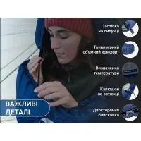Спальний мішок Naturehike MJ300 CNK2300SD014 (4°C) 205 см, dark blue 11