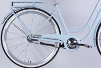 Велосипед 28" Dorozhnik RETRO Velosteel (2025) голубой 4