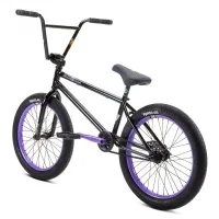 Велосипед BMX 20" Stolen SINNER FC XLT LHD (2021) 21.0" BLACK W/ VIOLET 2
