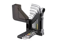 Набір інструментів Topeak Omni ToolCard, mini tool box contains Ratchet tool w/7 tool bits, and 7pcs Allen wrenches, 14 tools 2