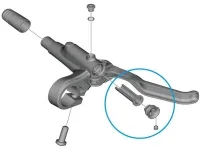 Диафрагма тормозной ручки Shimano BL-MT200, комплект 2