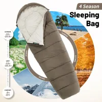 Спальный мешок Naturehike MJ600 CNK2300SD014 (-5°C) 205 см, brown 7