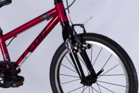 Велосипед 18" Leon GO Vbr FR (2025) малиновий 4