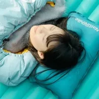 Подушка самонадувающаяся Naturehike Sponge automatic NH17A001-L, yellow 7