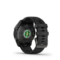 Смарт часы Garmin Fenix 7 Pro Sapphire Solar Edition Carbon Grey DLC Titanium with black band 4