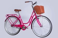 Велосипед 28" Dorozhnik RETRO Velosteel (2025) розовый 0