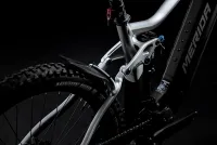 Велосипед 29-27.5"+ Merida eONE-SIXTY 700 (2021) matt titan/black 2