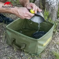 Контейнер складаний Naturehike Square bucket NH19SJ007, 13L, army green 4