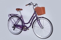 Велосипед 28" Dorozhnik CORAL Vbr FR (2025) фіолетово-синій 0