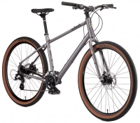 Велосипед 27.5" Kona Dew (2022) satin asphalt grey 0