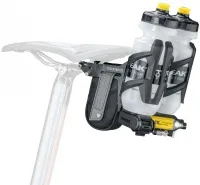 Крепление Topeak Tri-BackUp PRO V, AL rear hydration multi mount on saddle V rail section, for triathlon saddles 3