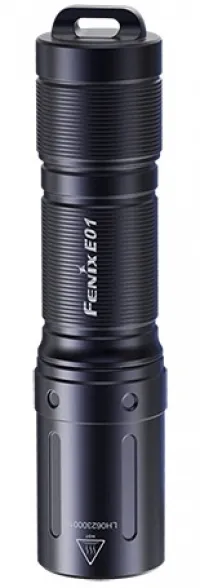Фонарь ручной Fenix E01 V2.0 black 0
