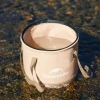 Відро складане Naturehike CNK2350CF010, 20L, beige 10