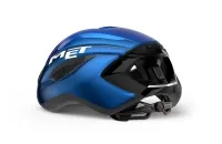Шлем MET STRALE blue metallic glossy 0