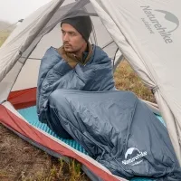 Спальный мешок Naturehike Ultralight LW180 NH21MSD09 (15°C) 190 см M (правый), grey-blue 3