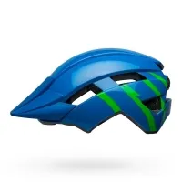 Шлем детский Bell Sidetrack II strike gloss blue/green 2