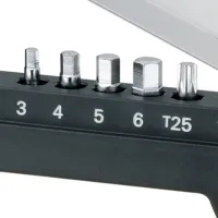 Набір інструментів Topeak ComboTorq Wrench & Bit Set, torque range:1-12Nm 2