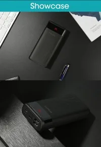 Універсальна мобільна батарея Romoss Ares 20 20000mAh, USB-C, 2xUSB, Lightning, micro 3
