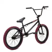 Велосипед BMX 20" Stolen CASINO (2021) 20.25" BLACK & BLOOD RED 2