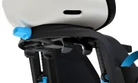 Детское велокресло на багажник Thule Yepp Nexxt Maxi Universal Mount Snow White 3