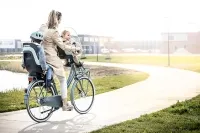Детское велокресло Bobike Maxi GO Carrier / Macaron grey 5
