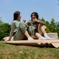 Коврик самонадувающийся двухместный Naturehike CNK2300DZ014, 30 мм, beige 6