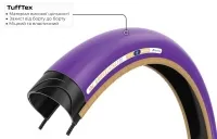 Покрышка 28x1.60 700x40C (40-622) Panaracer GravelKing SS Limited Edition 2024 purple black 0