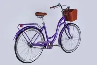 Велосипед 26" Dorozhnik AQUAMARINE BH (2025) фиолетовый 1