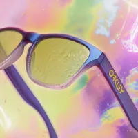 Окуляри Oakley FROGSKINS XS (PRIZM Gaming) mtt cyn/blu/clr shft fade 7