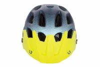 Шлем Green Cycle Slash синий-голубой-желтый матовый 2