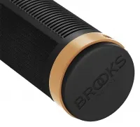 Грипсы Brooks Cambium Rubber Grips 130 mm/130 mm Black | Copper 3