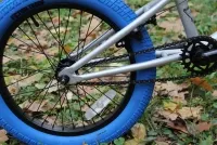 Велосипед BMX 18" Stolen Agent 2019 astronaut silver/dark blue 13