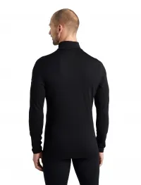 Термофутболка з довгим рукавом ICEBREAKER Men Merino 260 Tech LS Half Zip black 2