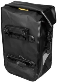 Сумка на багажник Topeak Pannier DryBag 16L waterproof pannier bag, w/reflective strap and QuickClick Mount, black, 1шт 0