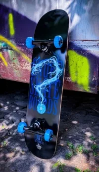 Скейтборд Enuff Pyro II blue 3