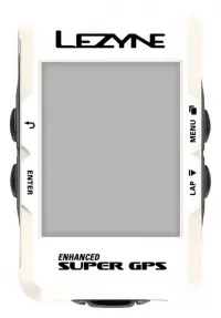 Велокомпьютер Lezyne Super GPS Limited White Edition 0
