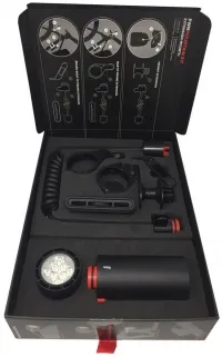 Комплект фара + набор креплений Knog PWR Mountain Kit 2000 Lumens 5