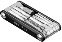 Мультитул Topeak Mini P20, 20 functions, w/chainlink tool, w/bag, black 2