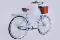 Велосипед 28" Dorozhnik RETRO Velosteel (2025) голубой 1