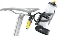 Фляготримач Topeak Tri-Cage Carbon, w/o tire levers, carbon fiber injection, for saddle rear hydration system mount 3