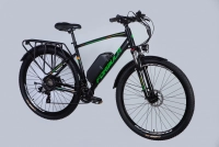 Велосипед 29" Formula eCURSOR man DD CS 48B 12.5А*г 500Вт (2025) черно-зеленый 0