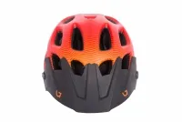 Шлем Green Cycle Slash красный-оранж-черный матовый 2