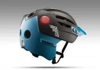 Шлем Urge Endur-O-Matic 2 чёрно-голубой 0