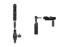 Набір інструментів Topeak Ratchet'n Roll EX, integrated Ratchet tool, chain tool, w/10 tool bits & magnetic bit holder, 2 silicon strap, w/rolling bag 2